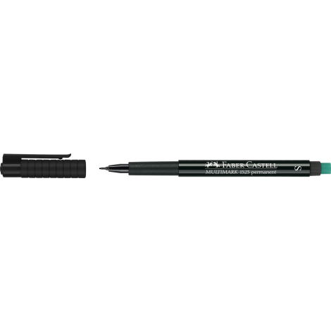 Marker Faber-Castell Multimark Ohp Permanentny, S, czarny