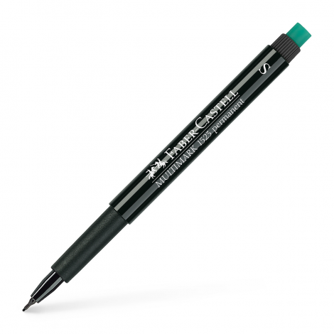 Marker Faber-Castell Multimark Ohp Permanentny, S, czarny - 3