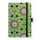 Notatnik Lediberg A7/96/80g linia Ivory Mosaic zielony