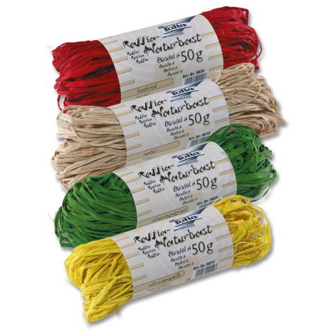 Rafia naturalna Folia 50g, Ultramaryna - 2