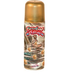 Brokat w sprayu Aliga 250ml, Złoty