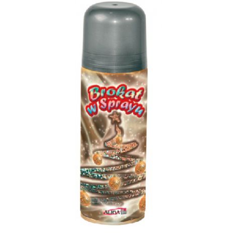 Brokat w sprayu Aliga 250ml, Srebrny
