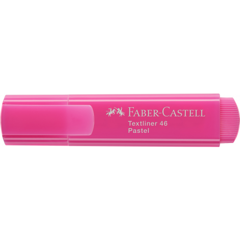 Zakreślacz Faber-Castell 1546 pastelowy, różowy - 2