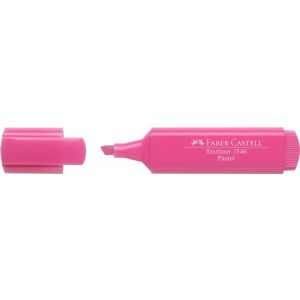 Zakreślacz Faber-Castell 1546 pastelowy, różowy