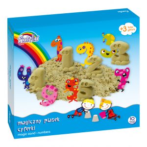 Piasek magiczny Fiorello Cyferki, 600g