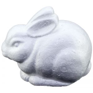 Styropianowy Królik Brewis 10.5cm