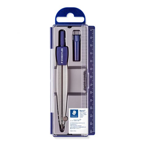 Cyrkiel Staedtler szkolny z etui na grafity