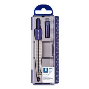 Cyrkiel Staedtler szkolny z etui na grafity