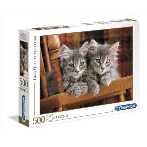 Puzzle Clementoni 500el Kocięta