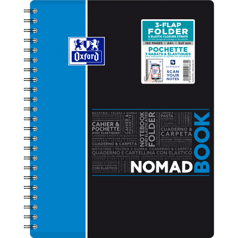 Kołonotatnik Oxford Student Nomadbook A4/80 kratka - 6