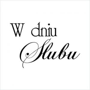Stempel gumowy Crafty Moly W dniu Ślubu