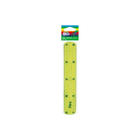 Linijka Fiorello plastikowa elastyczna 20cm