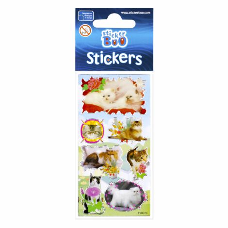 Naklejki StickerBoo Koty Silver - 2