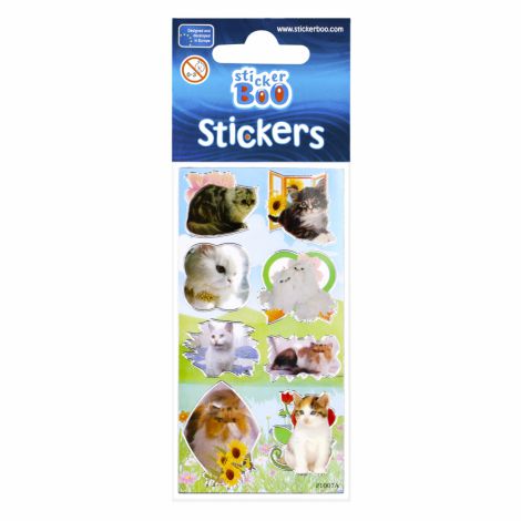 Naklejki StickerBoo Koty Silver - 3