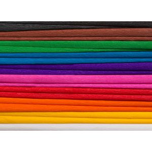 Bibuła marszczona Happy Color 25x200cm 10 rolek MIX