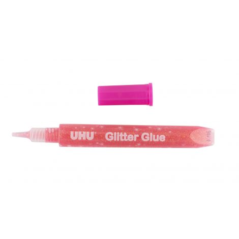 Klej brokatowy UHU Glitter Glue 6 kolorów x 10ml - 3