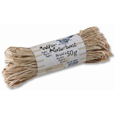 Rafia naturalna Folia 50g, Naturalna - 2