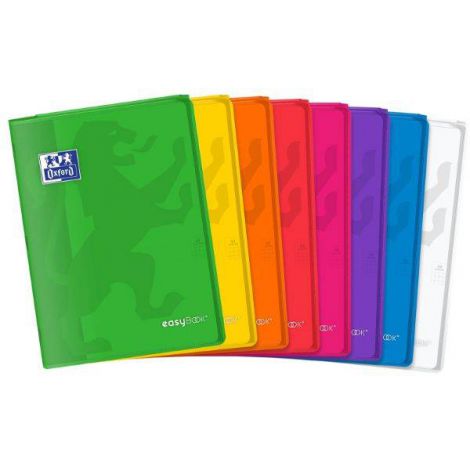 Zeszyt Oxford PP Easybook A4/60 kratka, z marginesem