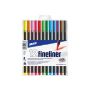 Cienkopisy MFP Fineliner trójkątne 0.7mm, 12 kolorów - 2