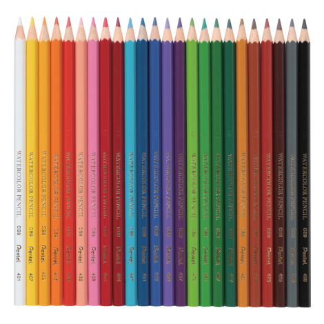 Kredki akwarelowe Pentel 24 kolory - 2