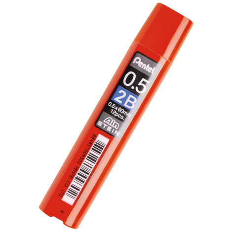 Grafity do ołówków automatycznych Pentel AinStein HB 0.5mm, 12szt