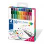 Cienkopisy Staedtler Triplus, trójkątne, 0.3 mm, 24+6 kol. gratis - 2