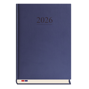 2026 Kalendarz MiP Stacjonarny A4, Granatowy