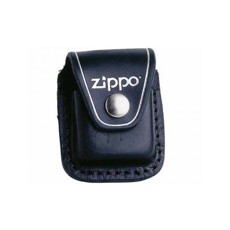 Etui skórzane na zapalniczkę Zippo, Czarne