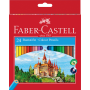 Kredki ołówkowe Faber-Castell Zamek sześciokątne, 24 kolory - 2