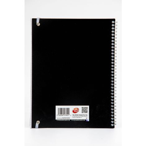 Kołozeszyt Pukka Pad Project Book Jotta Black A4/80/80g kratka, czarny - 3