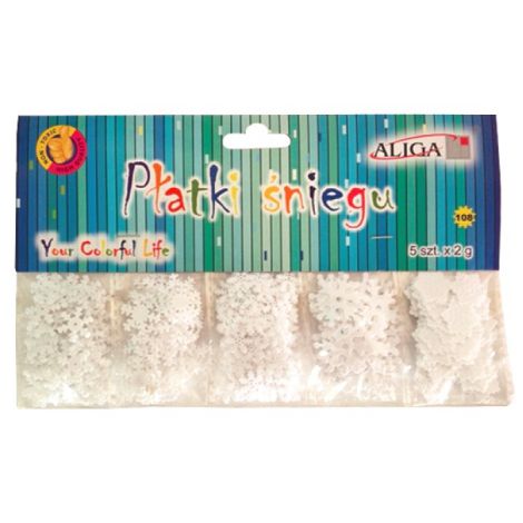 Konfetti Aliga Płatki Śniegu 10g