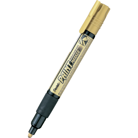 Marker olejowy Pentel 2.5mm, Złoty