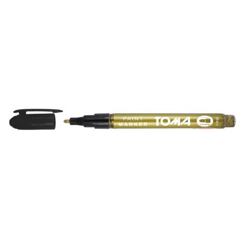 Marker olejowy Toma 441 cienki 1.5mm, Złoty - 2