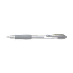 Długopis żelowy Pilot G2 Metallic srebrny