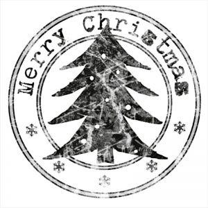 Stempel gumowy Crafty Moly Merry Christmas