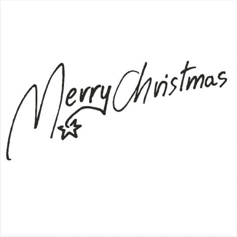 Stempel gumowy Crafty Moly Merry Christmas