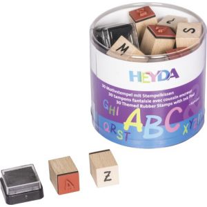 Zestaw stempli Aladine (30+poduszka), Alfabet
