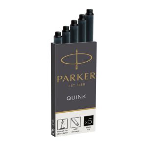 Naboje Parker Quink Czarne 5szt