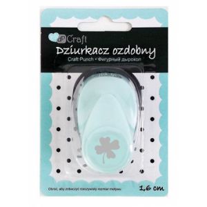 Dziurkacz ozdobny dpCraft 1,6cm Koniczynka 2