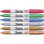 Marker permanentny Sharpie Metallic 1.0mm, Brązowy - 5