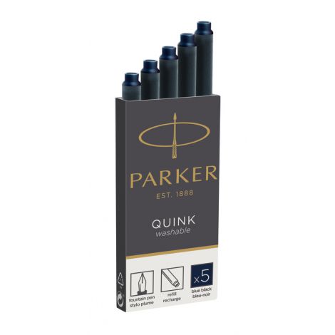 Naboje Parker Quink Granatowe 5szt