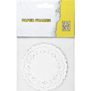 Rozetki z papieru 12 szt, 8,9 cm