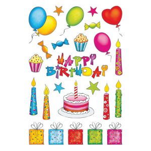 Naklejka Happy Birthday