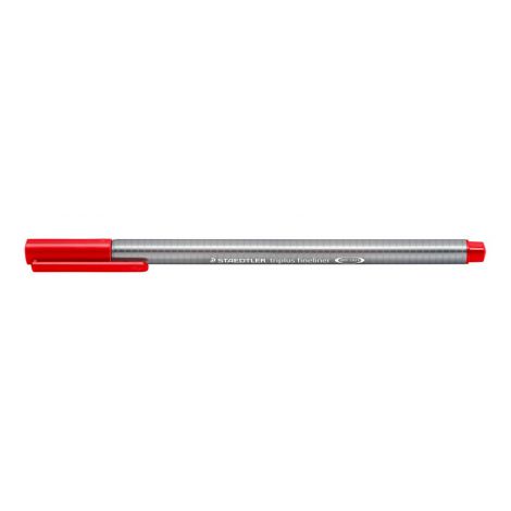 Cienkopis Staedtler Triplus, trójkątny, 0.3mm, czerwony - 2