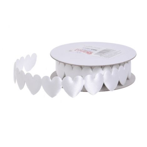 Wstążka dekoracyjna Canea samoprzylepna, 25mm x 3m, Serca - 2