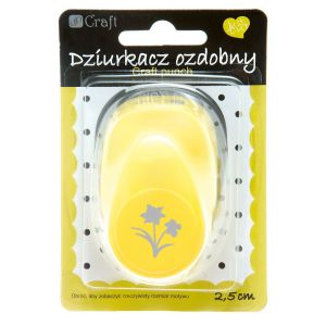 Dziurkacz ozdobny dpCraft 2,5cm Żonkil