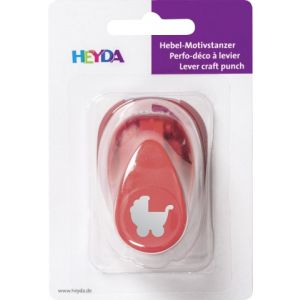 Dziurkacz ozdobny Heyda średni, Wózek