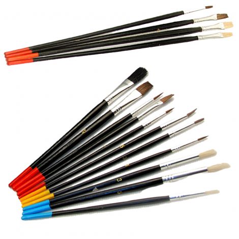 Pędzle Hasta szkolne Artist Brush, 15szt - 2