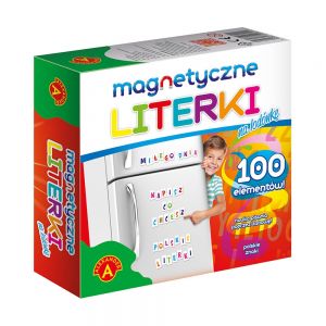 Literki magnetyczne na lodówkę Alexander, 100el