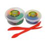 Masa piankowa Cricco, Zestaw Medium, Mix wzorów, 30 + 15g - 5